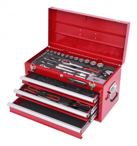 KS-Tools 2020 Freisteller 1-4-1-2-Werkzeug-Satz-100-teilig 911-0100 1