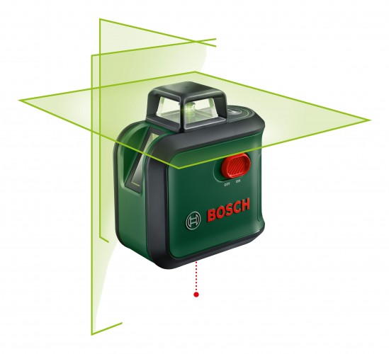 Bosch 2024 Freisteller Kreuzlinien-Laser-AdvancedLevel-360-Karton 0603663B06